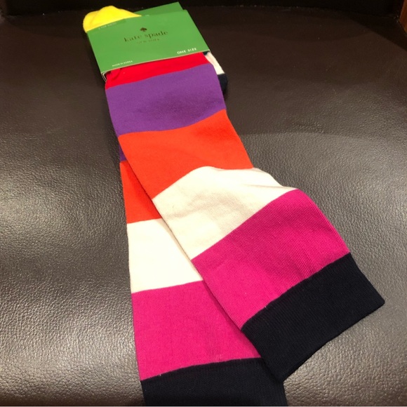 Kate spade brand new socks knee high. One size - Picture 1 of 4